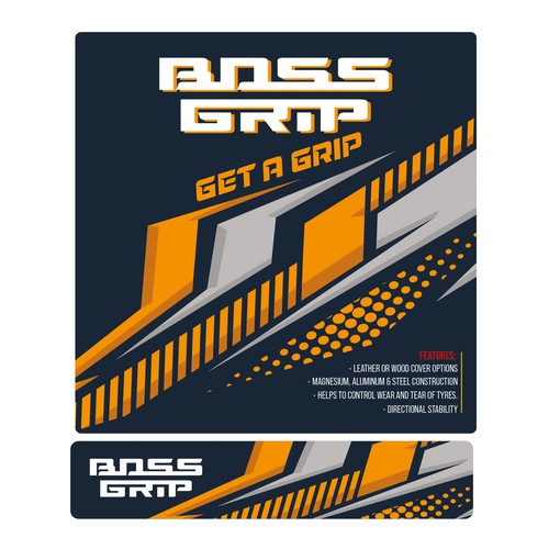 Steering wheel packaging Design by stuart-digital&print