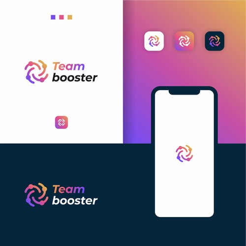 A fresh design for team work app Design by hakamid_art