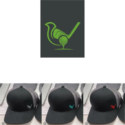 New Golf Hat that will bring you birdies. Réalisé par cre8tore