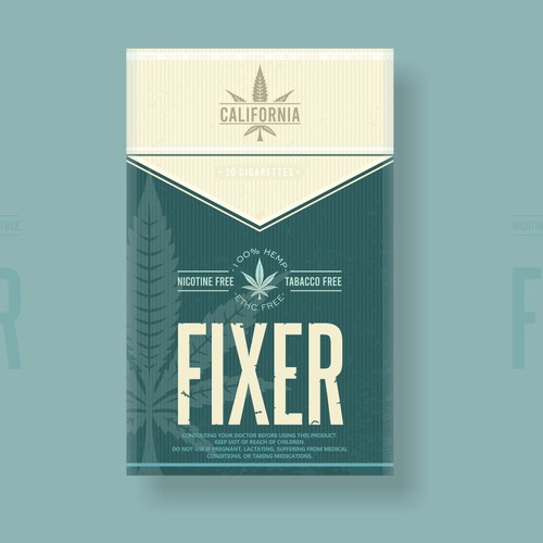 Design di Hemp Cigarette Pack Preliminary Design di MagicDesign1979