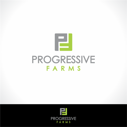 Strong logo design for Progressive Farms Design by optimistic86