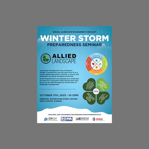 Seminar flyer Design by Pintdesigns