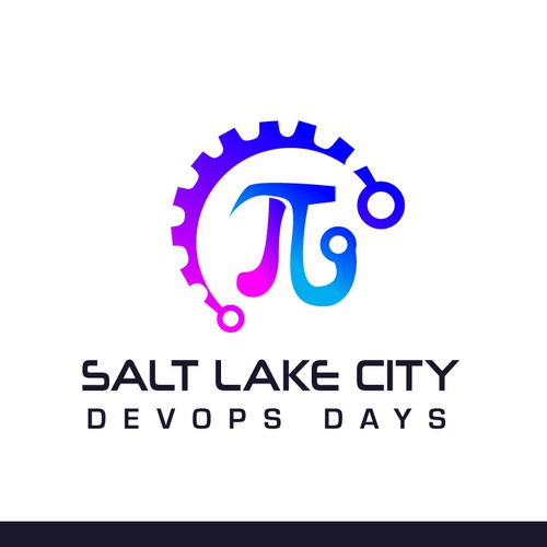 Evolution of DevOps - during Pi day - website and print logo Design by Logicainfo ♥