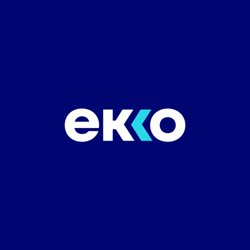 SIMPLE LOGO - ekko Letters then dm after Design by MONO co.