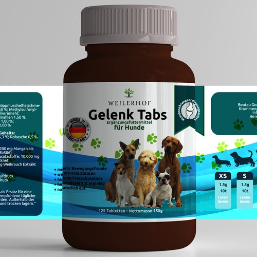 Product label contest entry by Windmill Designer™