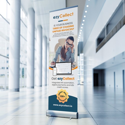 B2B Saas Pull Up Banner for Trade Show Design von BrainStorm.