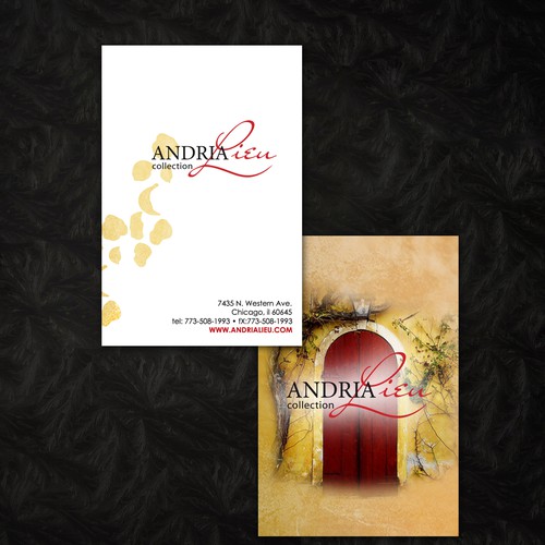 Create the next business card design for Andria Lieu Ontwerp door ladytee117