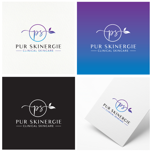 Simple, colorful, modern-ish logo for clinical acne/anti-products. Design by alt_designs