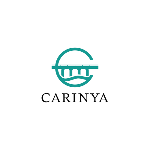 A logo for Carinya Apartments Design by StrongBrand