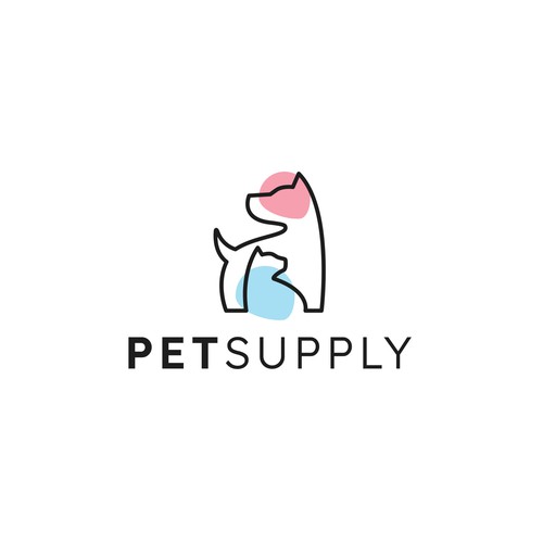 Pet Supply Logo approved by humans and pets alike Design réalisé par purpleri