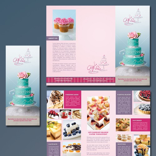 Help Cakes by grange with a new brochure design Design by Awesome Designing