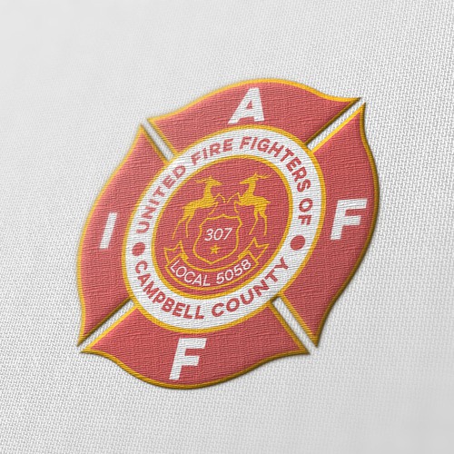 Design the best logo for a local fire department. Here to help others