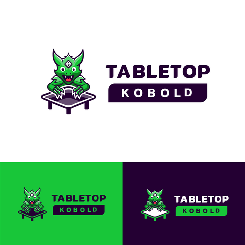 Bring Tabletop Kobold to Life with a Fun, Memorable Logo and Branding Design by Falah Rafi