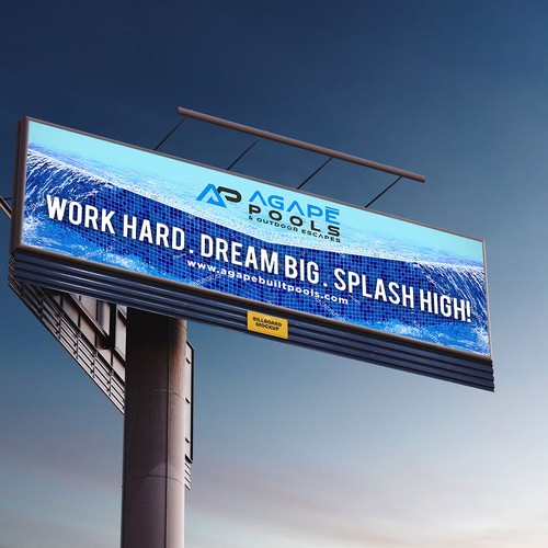 POOL AND OUTDOOR LIVING BILLBOARD DESIGN Design by pafofo99