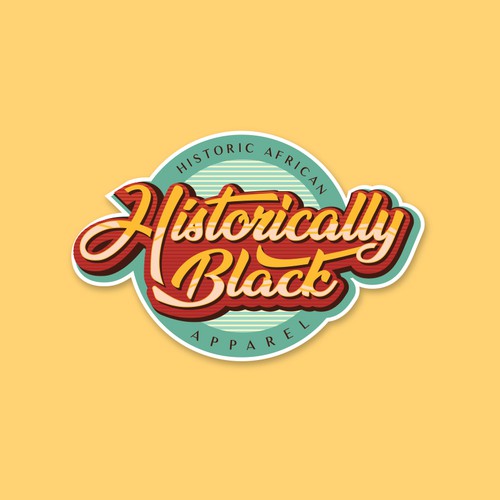 Historically Black Apparel Logo Redesign Design by Patrick0710