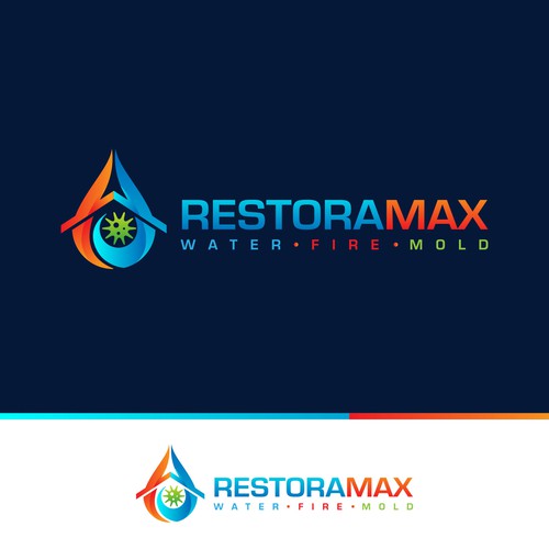 Restoration Company Branding. Design by ARIAL studios