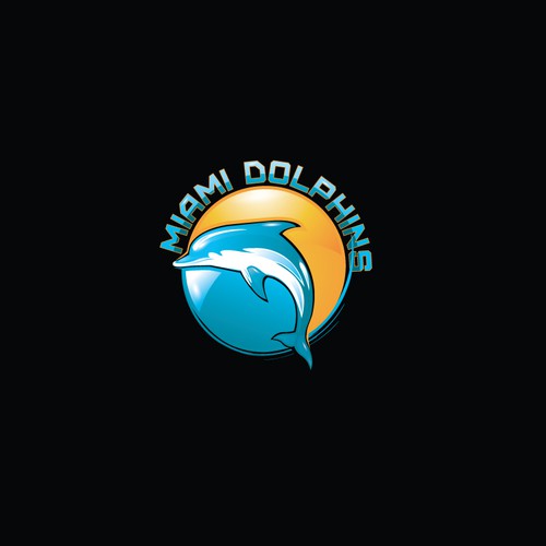 99designs community contest: Help the Miami Dolphins NFL team re-design its logo! Design réalisé par Shyamal86