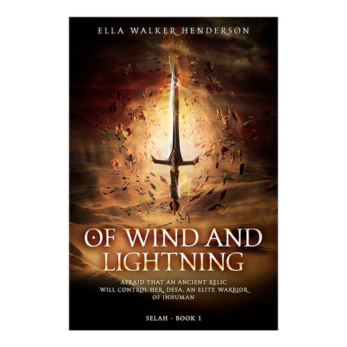 Fantasy book cover design Design by dienel96