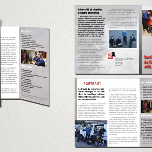 Brochure contest entry by bytzz