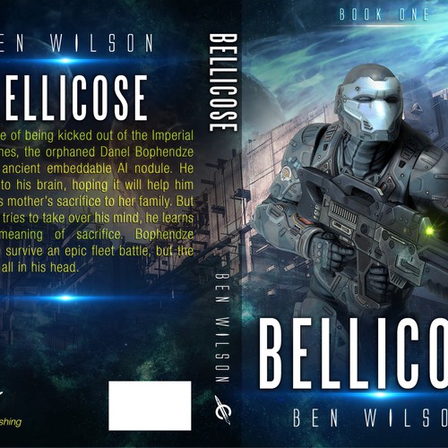 Sci-Fi Novel Cover Design, Start of Series. Design by Max63