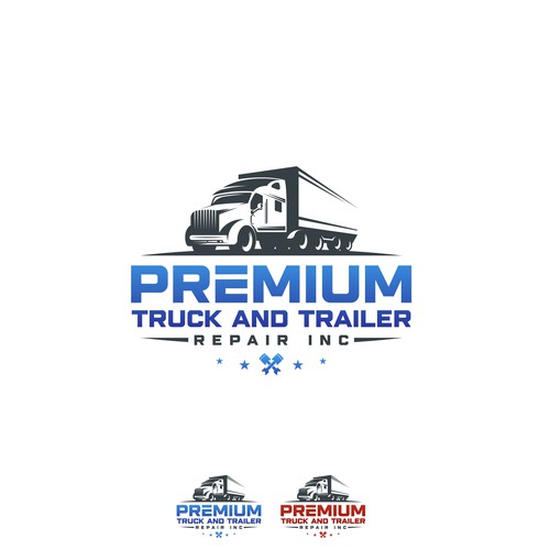 Premium Truck and Trailer Repair Inc Design by Lyna✎