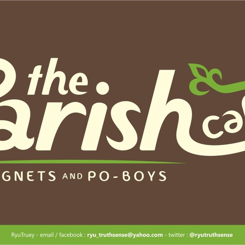 The Parish Cafe needs a new sinage Design by Zendy Brand