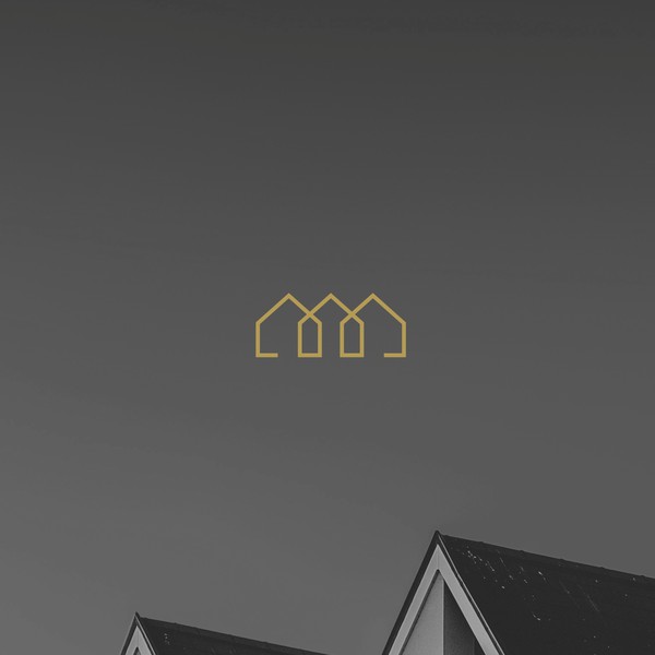 Design by modus ponens titled "Simple, geometric design for a property concierge company"