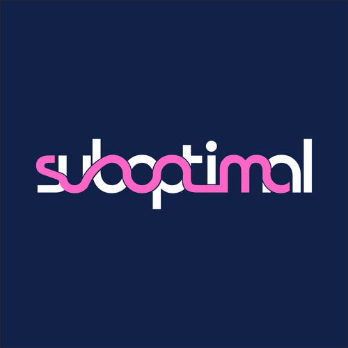 Logo design for a substack/newsletter: "suboptimal" Design by teh tambi