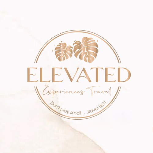 Luxury travel advisor logo for a small business looking to make it BIG Design by Tara✏️