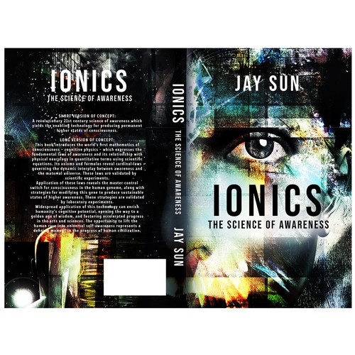 Book design for new consciousness science Design by kolevka