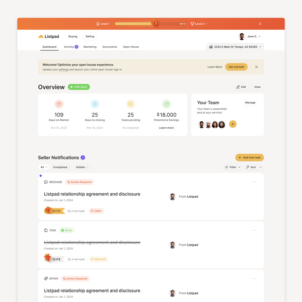 Real Estate Sass Application