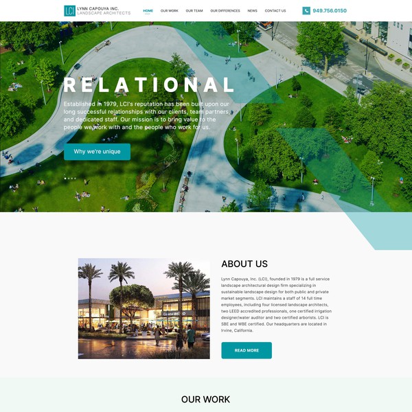 Landscape Architecture Needs Modern Website