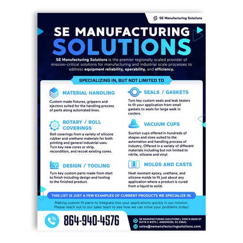 Clean single page line card for potential customers Design by niki99