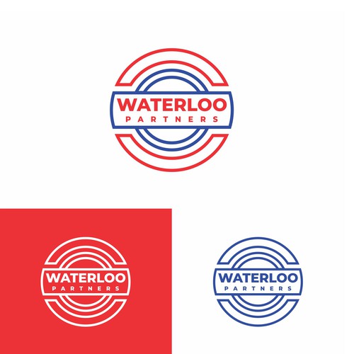 Waterloo Partners logo design - very straightforward-ontwerp door F A D H I L A™