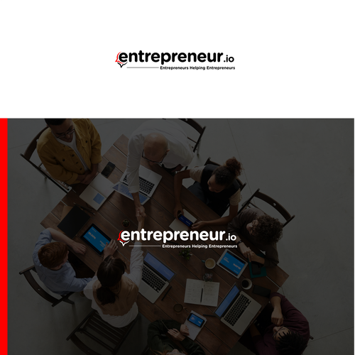 NEW LOGO: Entrepreneur.io - Entrepreneurs Helping Entrepreneurs Design by brightshine