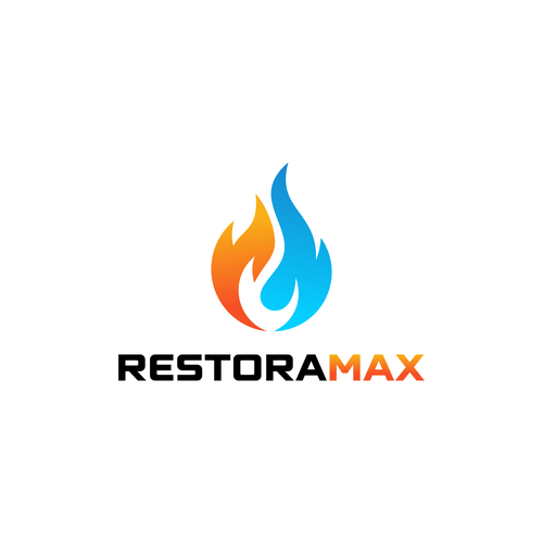 Restoration Company Branding. Design by Aleta21