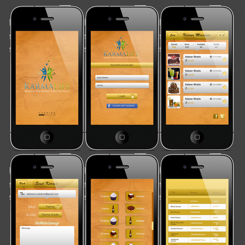 Design di mobile app design required di uix design ✨