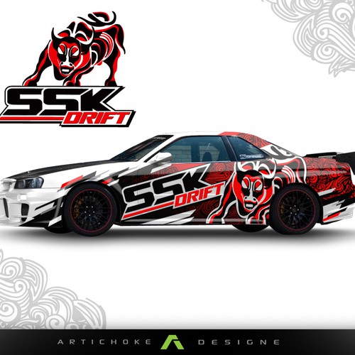 Create the next design for ssk drift  Ontwerp door RA_Graphics