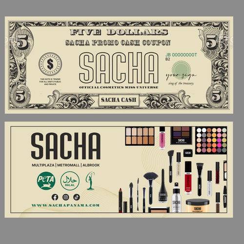 Sacha Cash Design by Krishna Arts