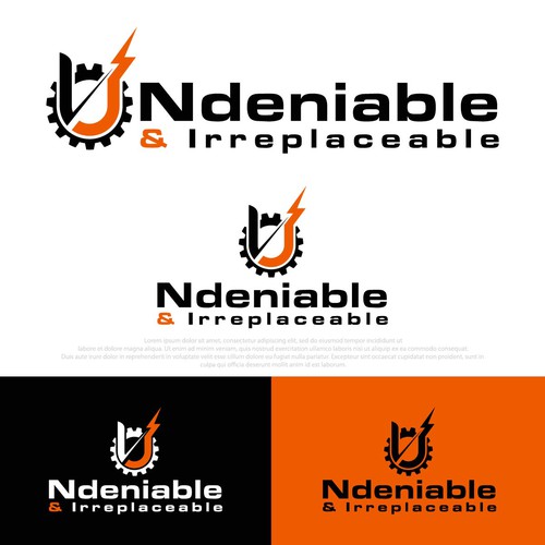 Undeniable & Irreplaceable T- shirt Logo Contest -(Minimalist) -This should be an easy one. Design by GivenChy