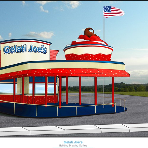 Create a color scheme for Gelati Joes デザイン by GospaNolawTufnava