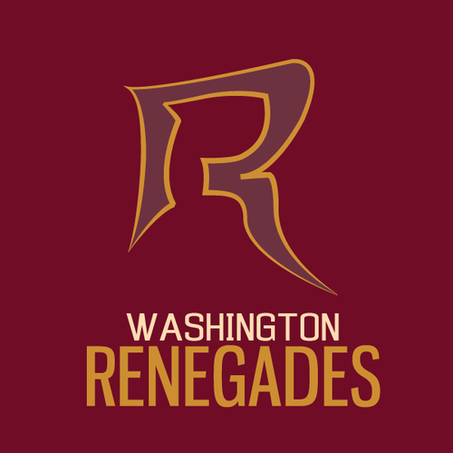 Community Contest: Rebrand the Washington Redskins  Design by Emantiss