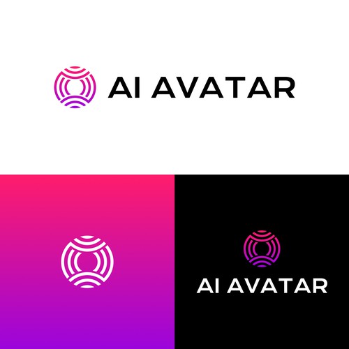 AI AVATAR - Logo for the AI companions bringing happiness Design by jeutas