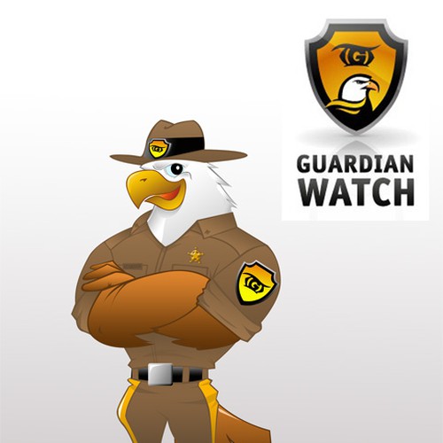 Mascot design for Guardian Watch, LLC