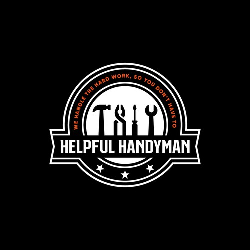 Handyman branding for new business in Iowa Design by Litoss