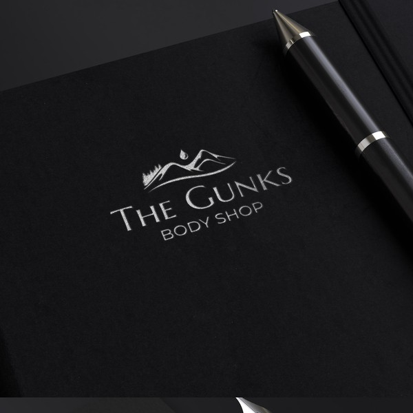 THE GUNKS BODY SHOP LOGO