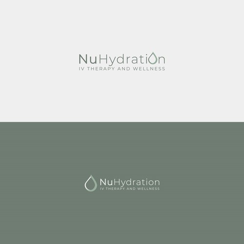 Design a modern IV hydration logo for our IV wellness brand. Diseño de Artista_Designs