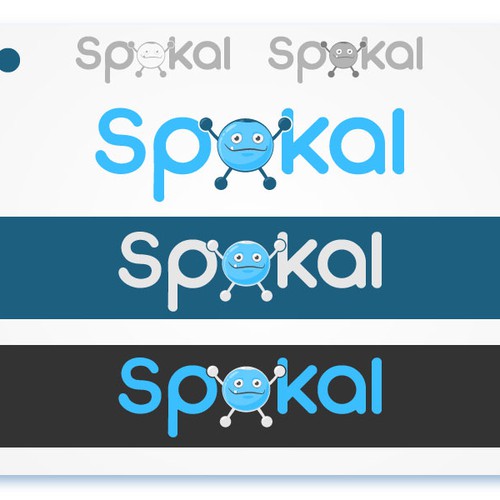 New Logo for Spokal - Hubspot for the little guy! Design by marius.banica