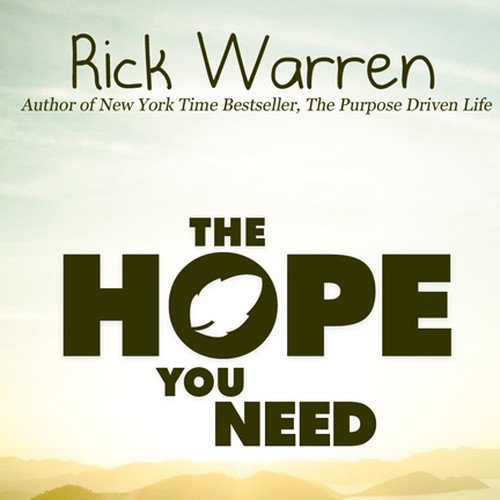 Design Rick Warren's New Book Cover Design por J33_Works