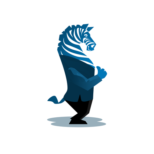 Mascot/Character Design - Zebra Design by fuad77